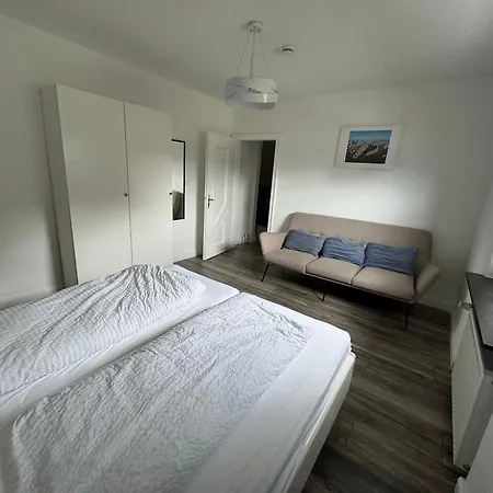 Hoepen 125qm 4 Schlafzimmer Citynah 5 Zi. Parkplatz Terasse Wifi Apartamento